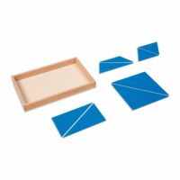 Montessori Constructive Triangles ehituskolmnurgad tasapinnalise geomeetria õppimiseks Montessori Constructive Triangles ehituskolmnurgad tasapinnalise geomeetria õppimiseks