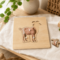 Montessori pedagoogika realistlik nupupusle puidust