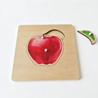 Montessori pedagoogika realistlik nupupusle puidust