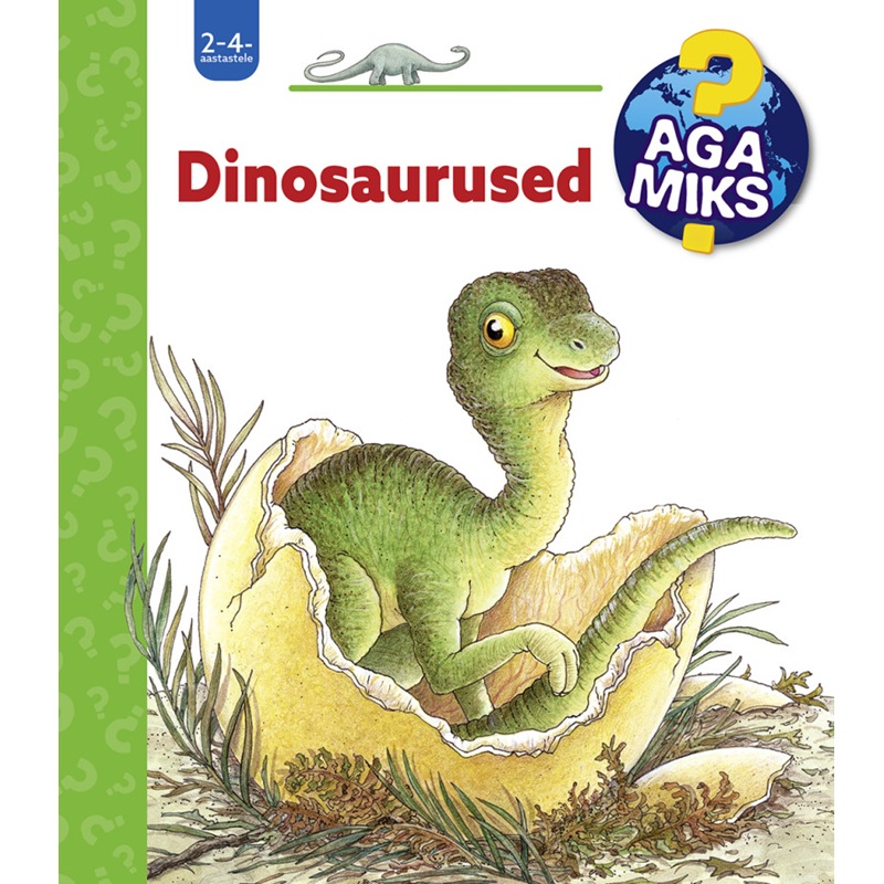 Aga miks Dinosaurused klapiraamat lastele