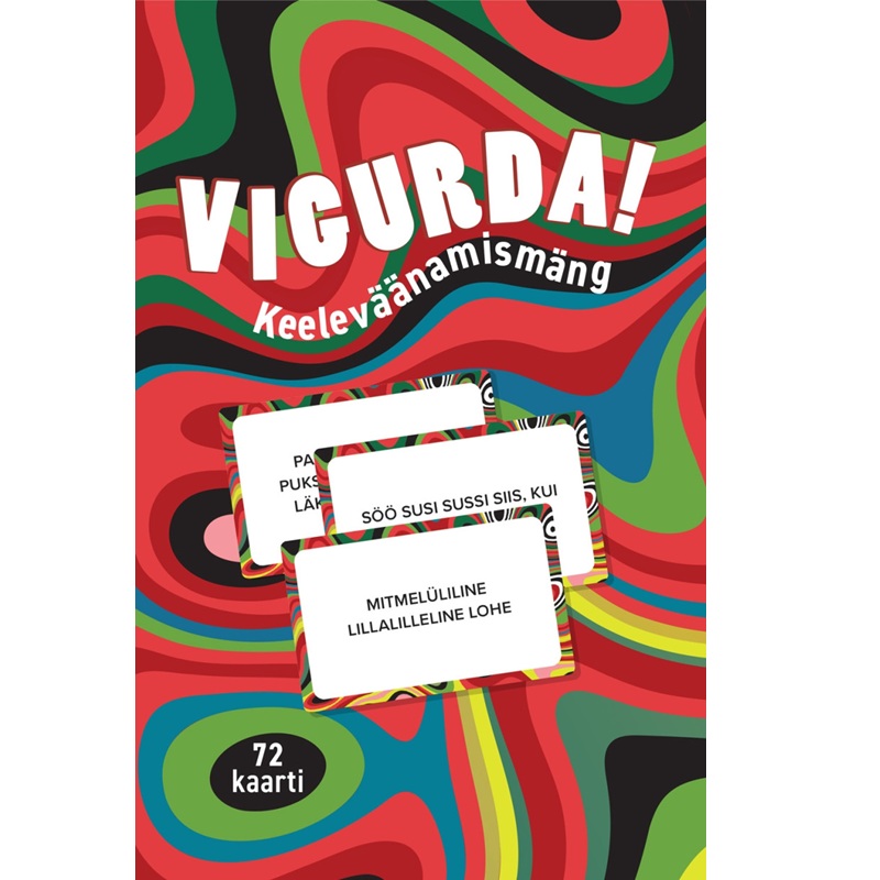 eesti keele mäng lastele Vigurda keeleväänamiskaardid