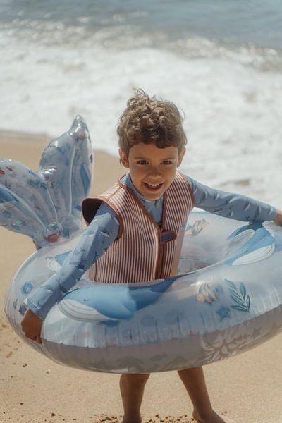 Little Dutch suur ujumisrõngas vaalasabaga Ocean World 90 cm
