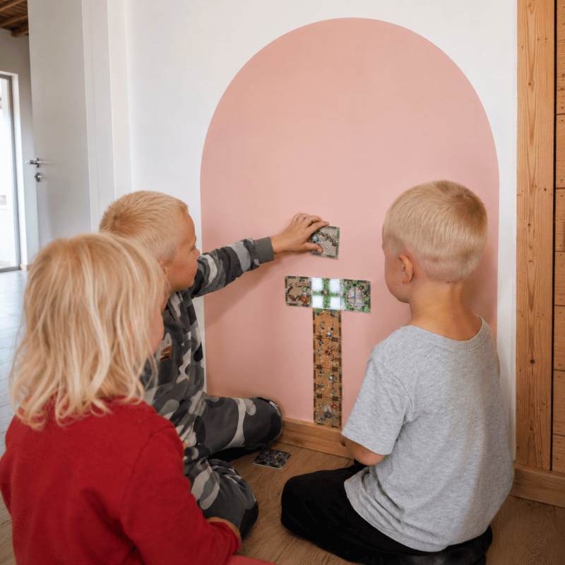 Cleverclixx seinale kleebitav ja eemaldatav magnettahvel - Soft Nude