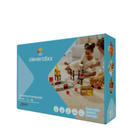 Cleverclixx Construction Builder magnetklotsid ehitusplatsi ja autorajaga 48 osa
