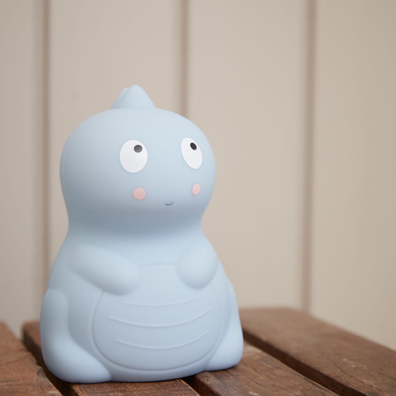 USB kaabliga laetav purunematu Dinosaurusekujuline LED lamp lastetuppa ja beebituppa