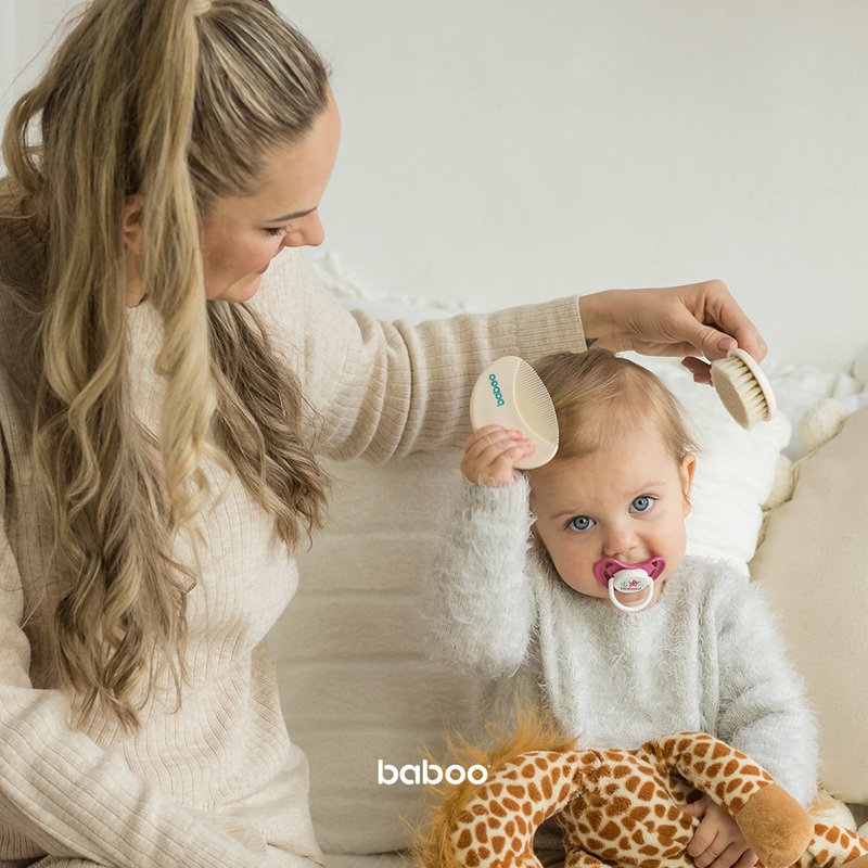 BABOO beebi kammi- ja harjakomplekt alates sünnist