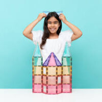 Connetix magnetklotsid pastelne loovkomplekt uued komplektid Connetix magnetklotsid pastelne loovkomplekt uued komplektid