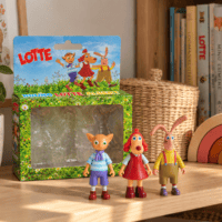 Lotte minifiguurid Lotte Bruno ja Albert 3 tk Leiutajateküla Lotte