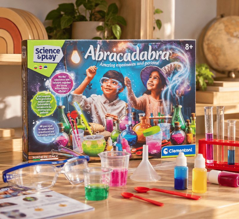 Clementoni Abracadabra teaduskomplekt katsed ja võlujoogid 8+
Clementoni Science & Play keemiakatsete komplekt lastele Clementoni Abracadabra teaduskomplekt katsed ja võlujoogid 8+ Clementoni Science & Play keemiakatsete komplekt lastele