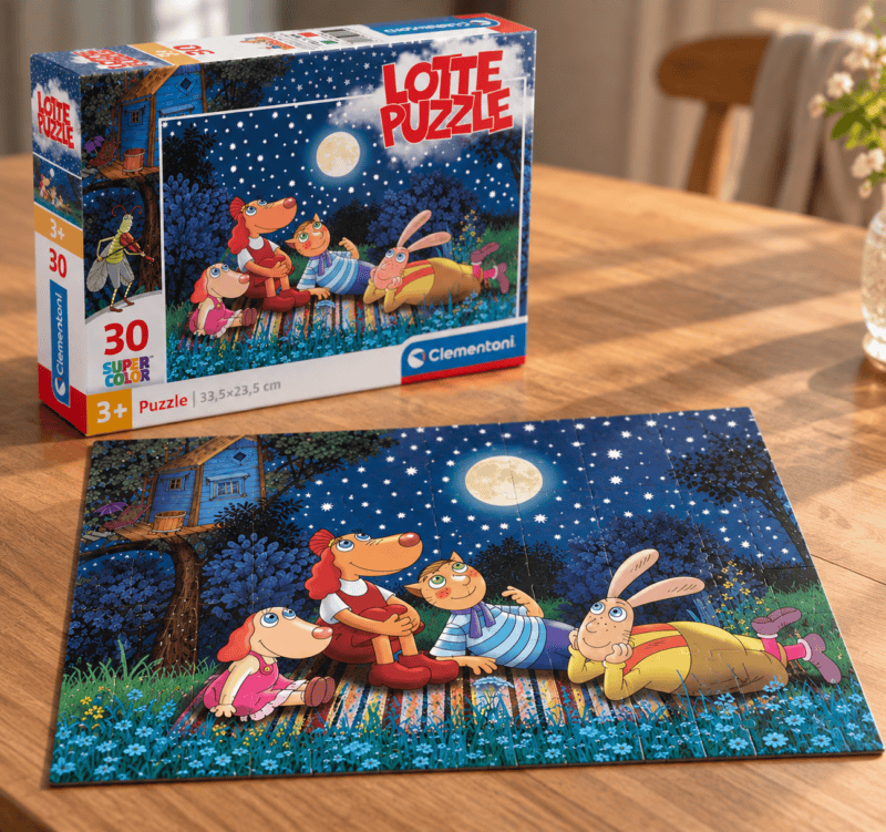 Leiutajateküla Lotte tegelastega pusle lastele 30 osa