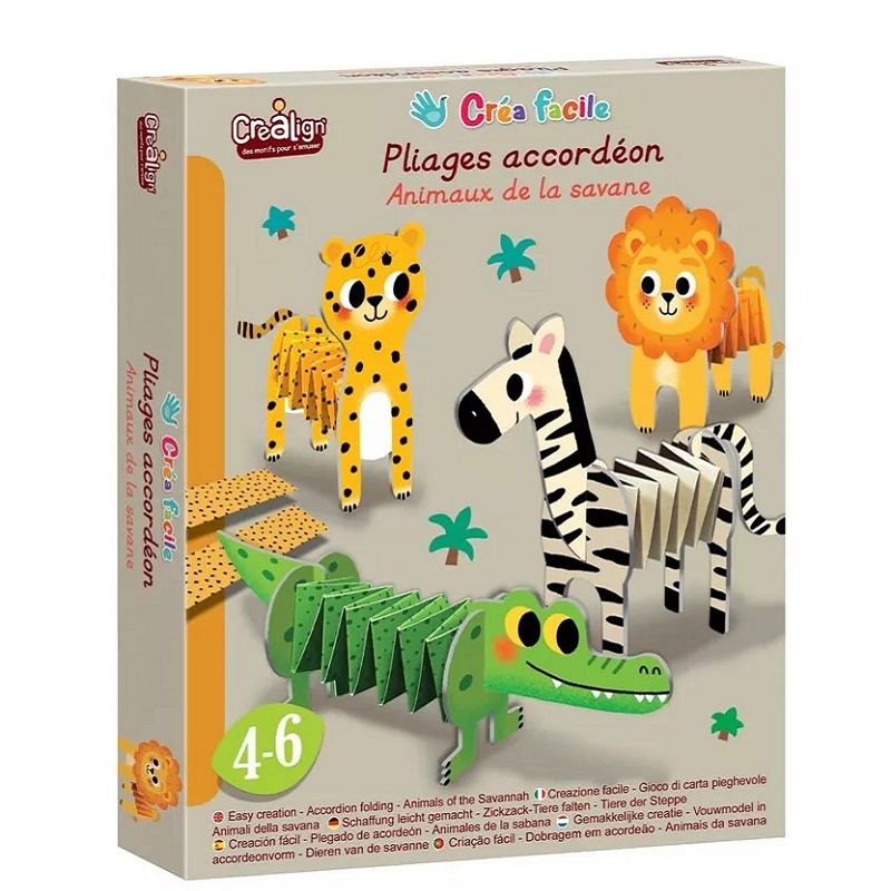 Crea Lign savanniloomade voltimiskomplekt