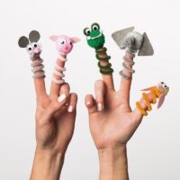 DIY meisterduskomplekt loomad – ca 100-osaline loovkomplekt lastele