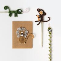 DIY meisterduskomplekt loomad – ca 100-osaline loovkomplekt lastele