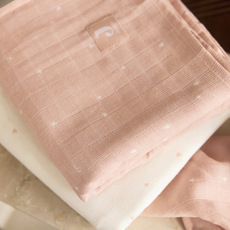 Jollein musliinist suulapid ja ilalapid beebile