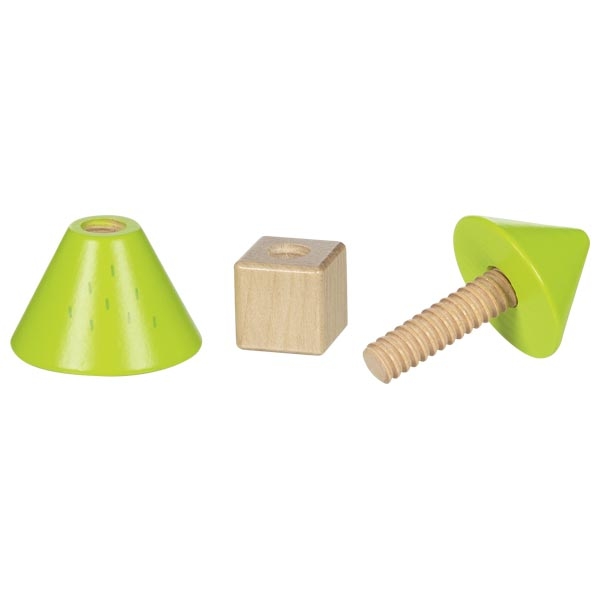 GOKI kruviklotsid metsloomade ja metsaelu detailidega – loovust arendavad puidust ehitusklotsid lastele.