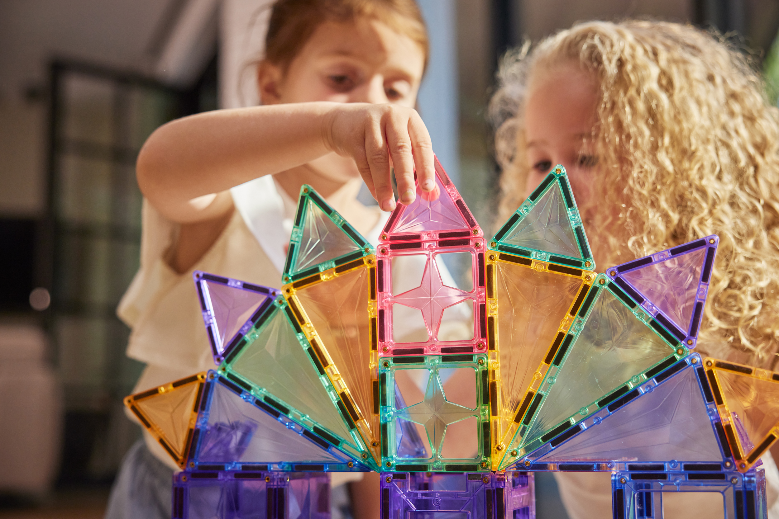 Cleverclixx magnetklotsid 125 tk pastelne suur stardikomplekt