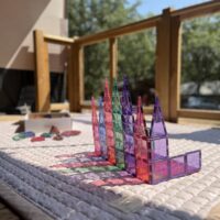 Cleverclixx magnetklotsid 125 tk pastelne suur stardikomplekt