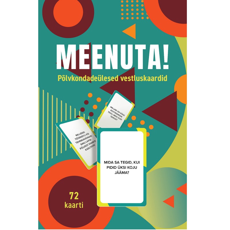 Meenuta põlvkondadeülesed vestluskaardid – Kaido Tamm kingiidee vanavanematele ja vanematele Vestluskaardid pere lugude talletamiseks