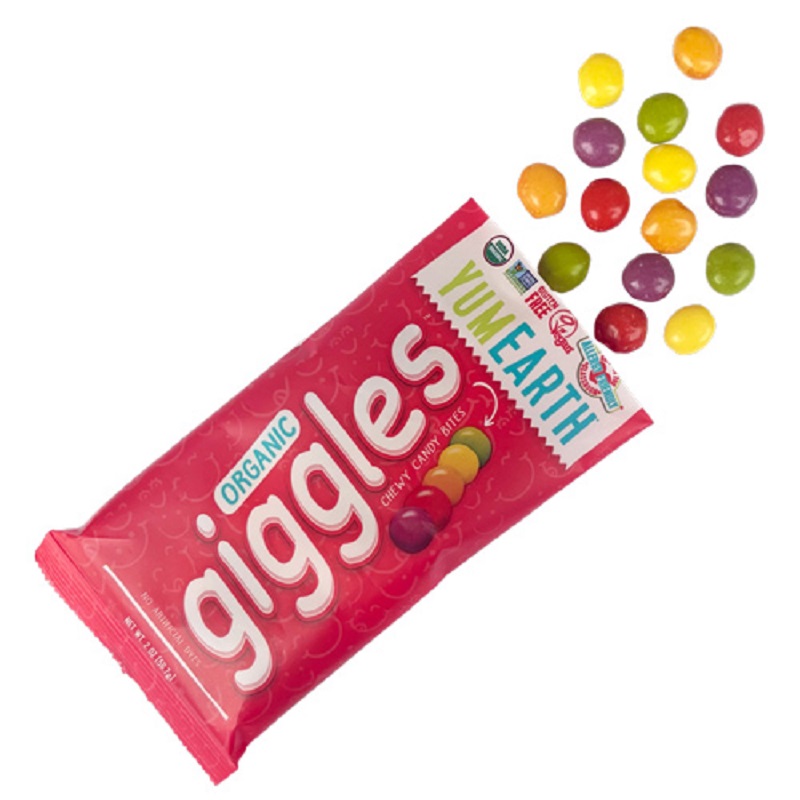 YumEarth Giggles mahedad dražeekommid 40g – Skittlese-laadne puuviljadražee YumEarth Giggles mahedad dražeekommid 40g – Skittlese-laadne puuviljadražee
