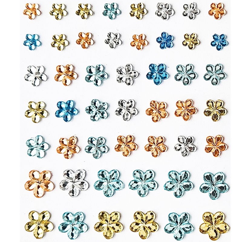 kristallkleepsud ja kleebised meisterdamiseks, kaartide tegemiseks ja kunsti loomiseks