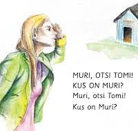 Mina loen Kus on Tom lugema õppimise raamat – trüki- ja kirjatähtedega