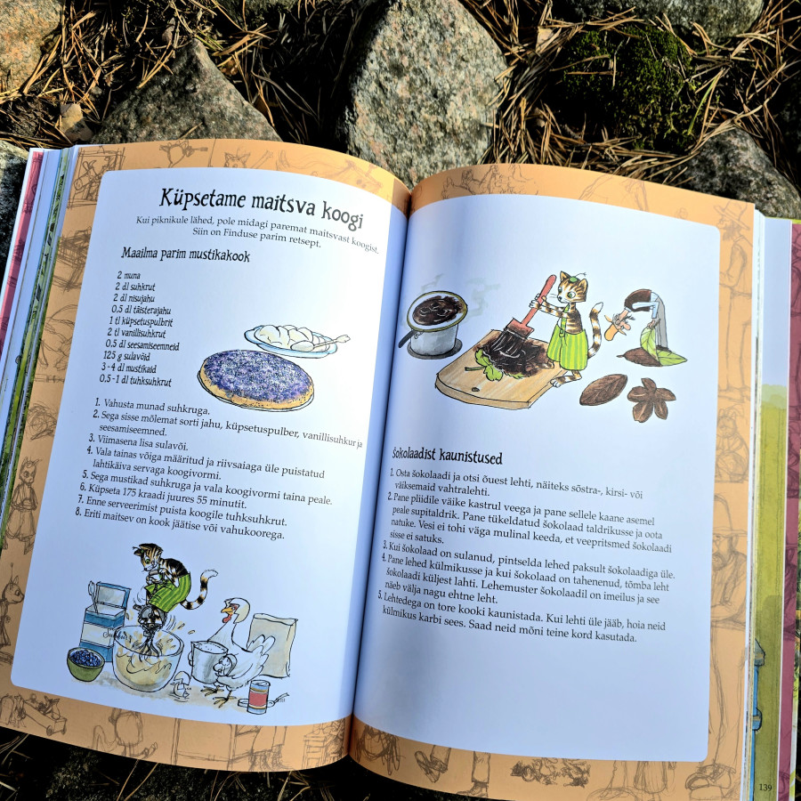 Pettson ja Findus kogumikraamat – 5 lugu ühes raamatus, meisterdamine ja mõistatused Pettson ja Findus kogumikraamat – 5 lugu ühes raamatus, meisterdamine ja mõistatused