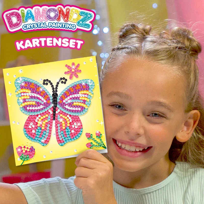 Teemantkividega kaardid meisterdamiseks – peenmotoorika ja keskendumise arendamine