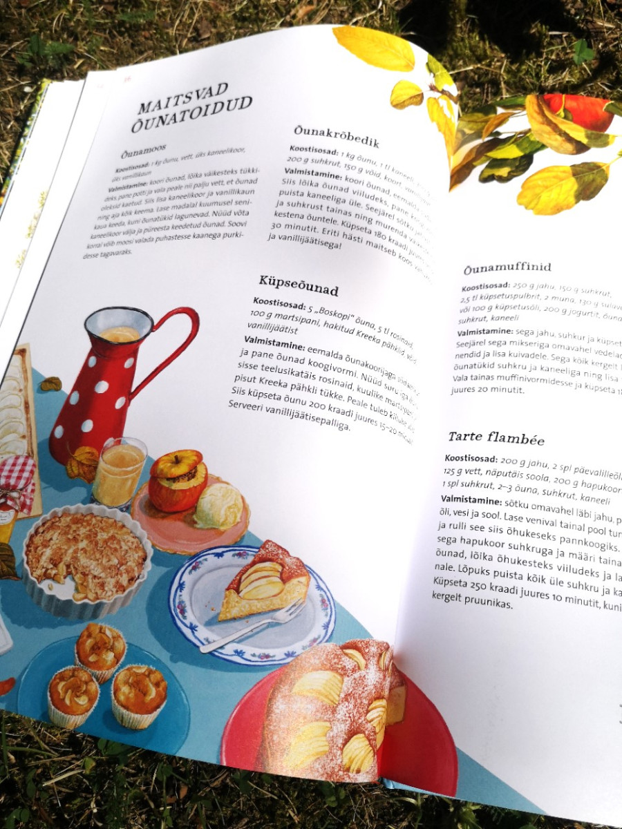 Looduse raamat lastele – õunapuu kasv ja aastaaegade muutus