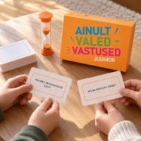 NUPU Ainult valed vastused JUUNIOR kaardimäng 5–8 aastastele