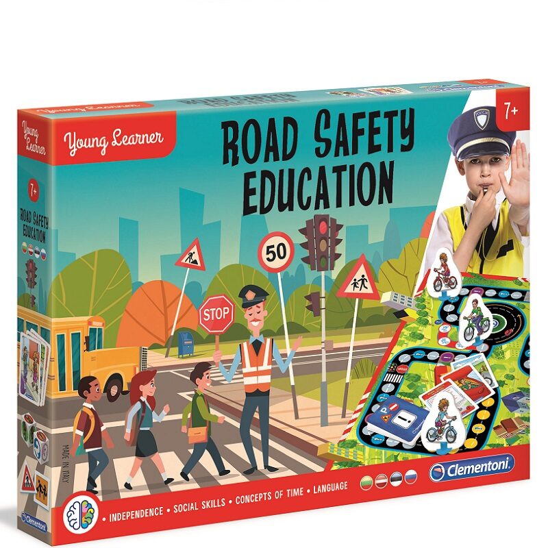 Liiklusohutuse lauamäng lastele