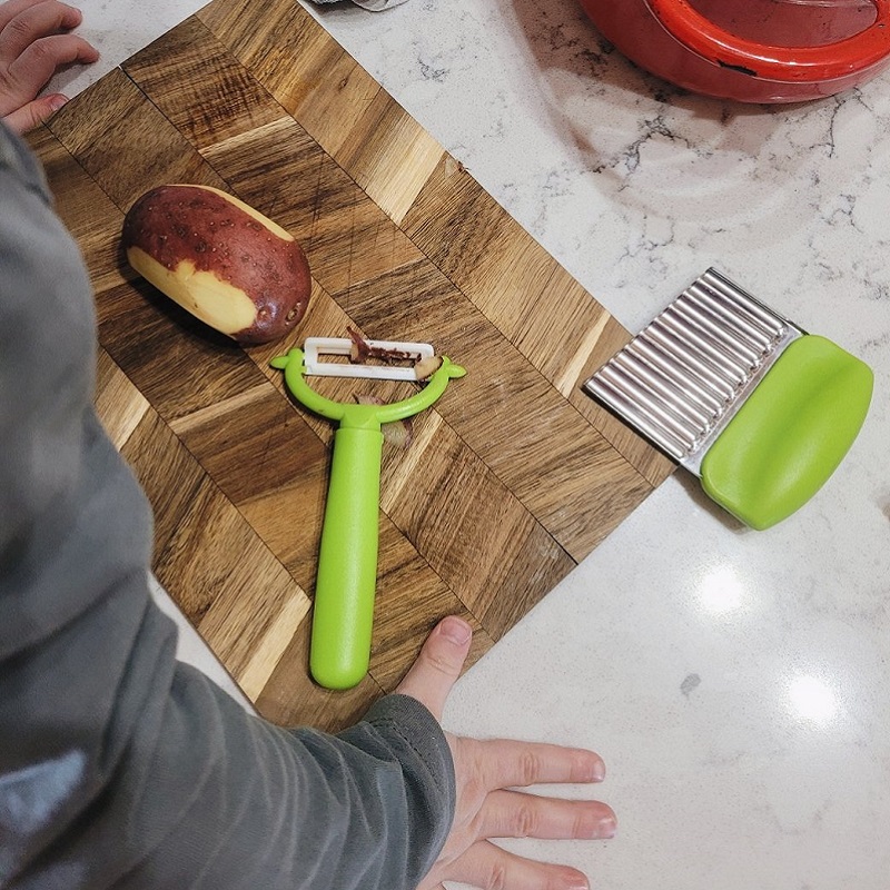 Ibili sakiline köögiviljalõikur lastele – turvaline ja loov tööriist