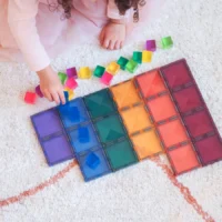 Connetix Magnet tiles pastel pieces mangetklotsid