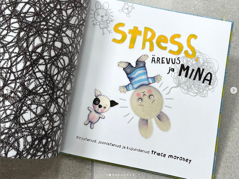 tunnete raamat stress ärevus emotsioonid lastele
