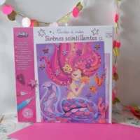 glitterkaartide meisterdamiskomplekt kunstikomplekt käsitöö kingitus lapsele sädelus sädelev kleepsud glitterliim glitterkleepsud