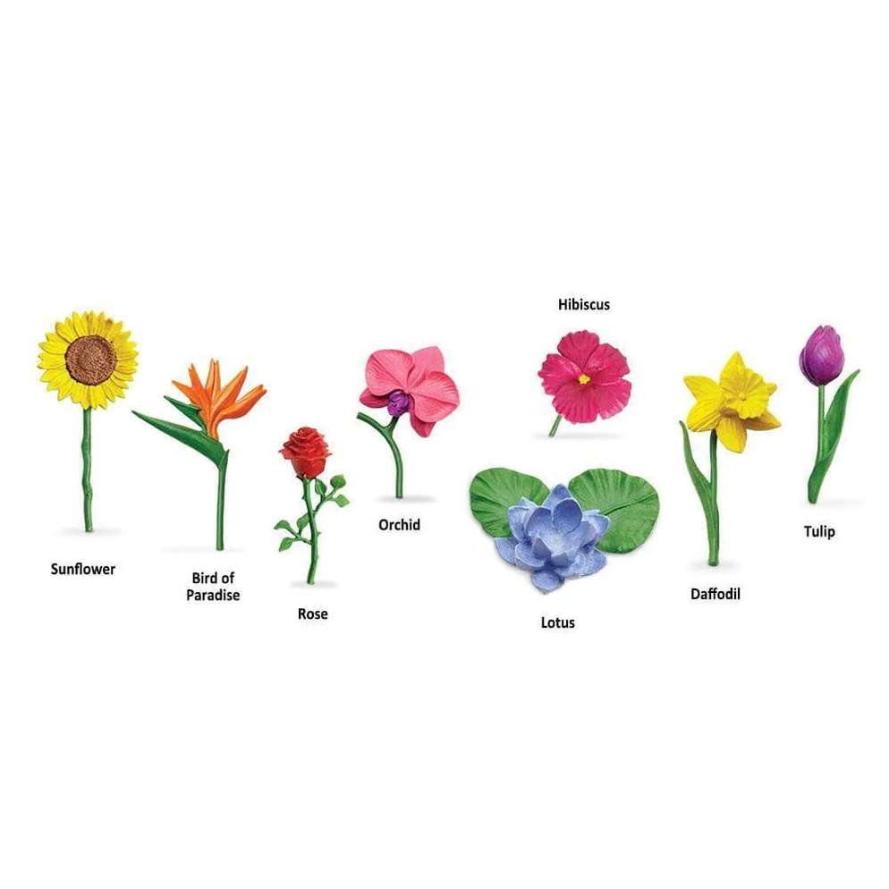 realistlike lillefiguuride komplekt kevadlilled aialilled lilled realistlikud figuurid