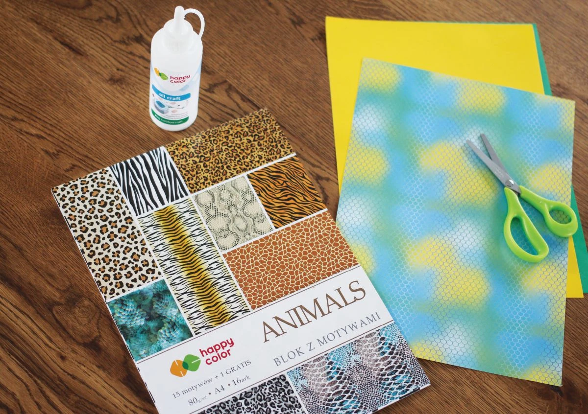 kunstipaberid disainpaberid meisterdamiseks värvilised paberid kunstiprojekt lõbusad mustrid loomamustrid loomad loomakasukad