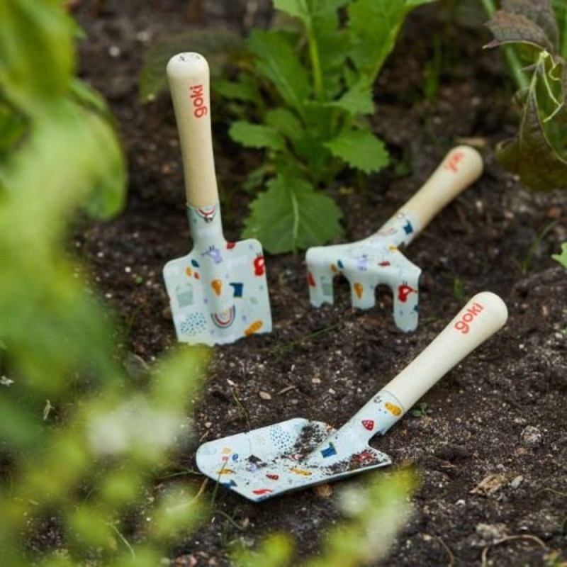laste aiatööriistad töövahendid tööriistad kühvlid kobestaja kühvel aeda päriselu vahendid montessori