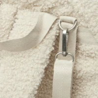 Mähkimis- ja seljakott koos kaasaskantava mähkimisalusega, naturaalne boucle Jollein beebitarvete kott