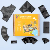 Magnetklotsid Connetix 16tk autorajad magnetitega mänguklotsid loovmäng kingiidee kingitud rallirada autorada