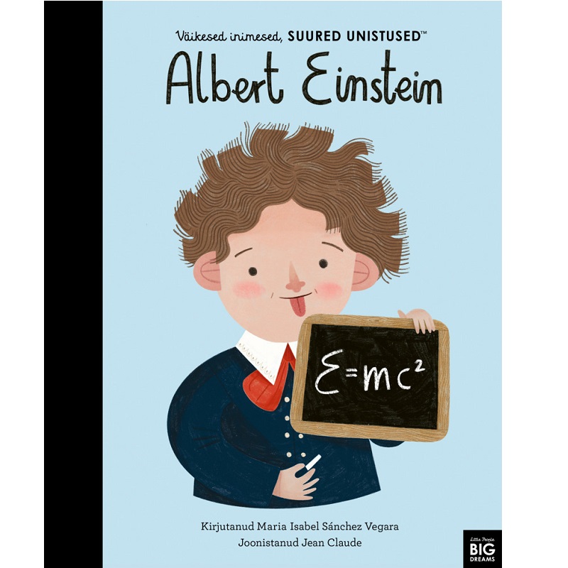 väikesed inimesed suured unistused raamatusari realistlik raamat montessori päris elu elulugu albert einstein