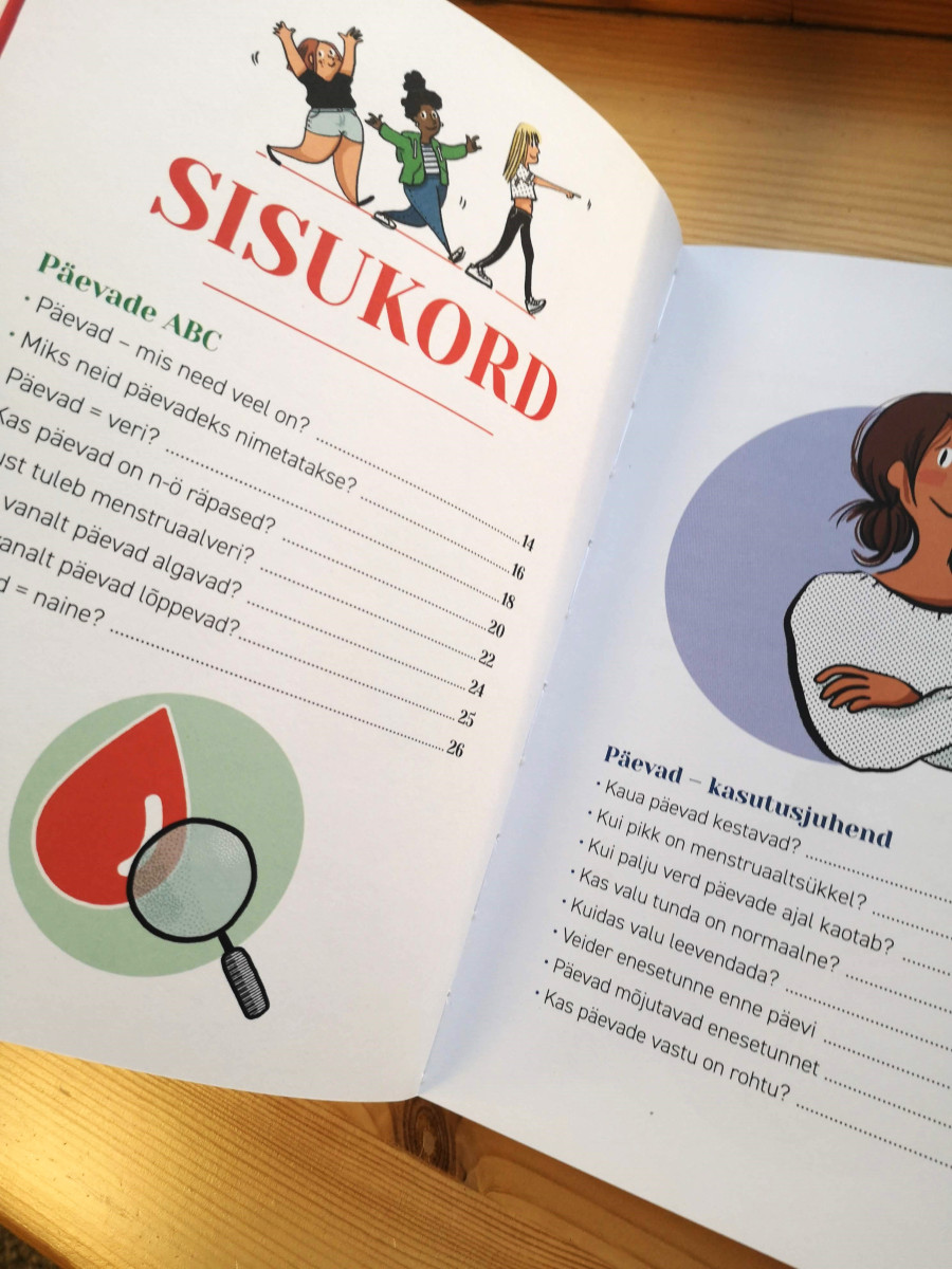 Raamat „Muretult Päevadest“ – praktiline ja humoorikas teejuht menstruatsiooni teemal