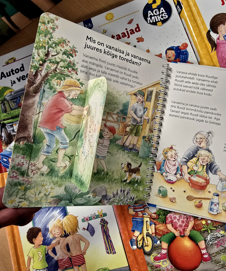 Klapiraamat "Meie pere" – hariv ja mänguline raamat peresuhete mõistmiseks.