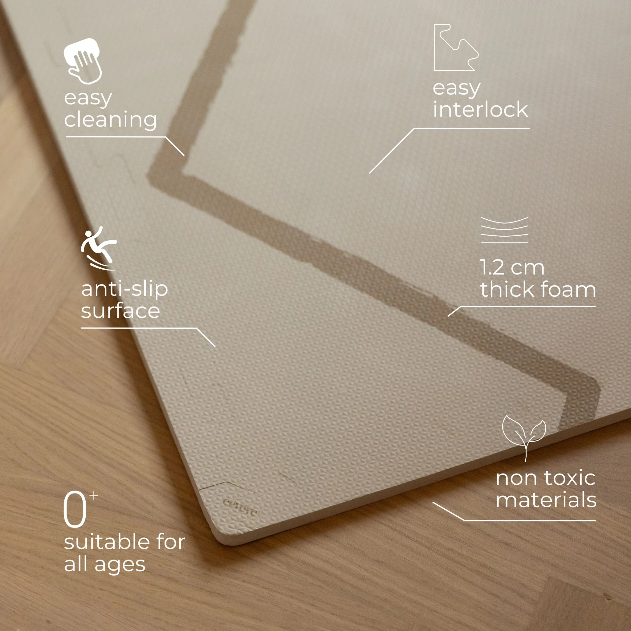 Eeveve puslematt – veekindel ja libisemiskindel mängu- ja treeningmatt.