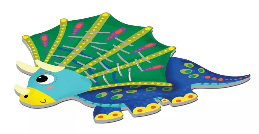 Créa Lign’ dinosauruse meisterdamiskomplekt laste loovtegevuseks