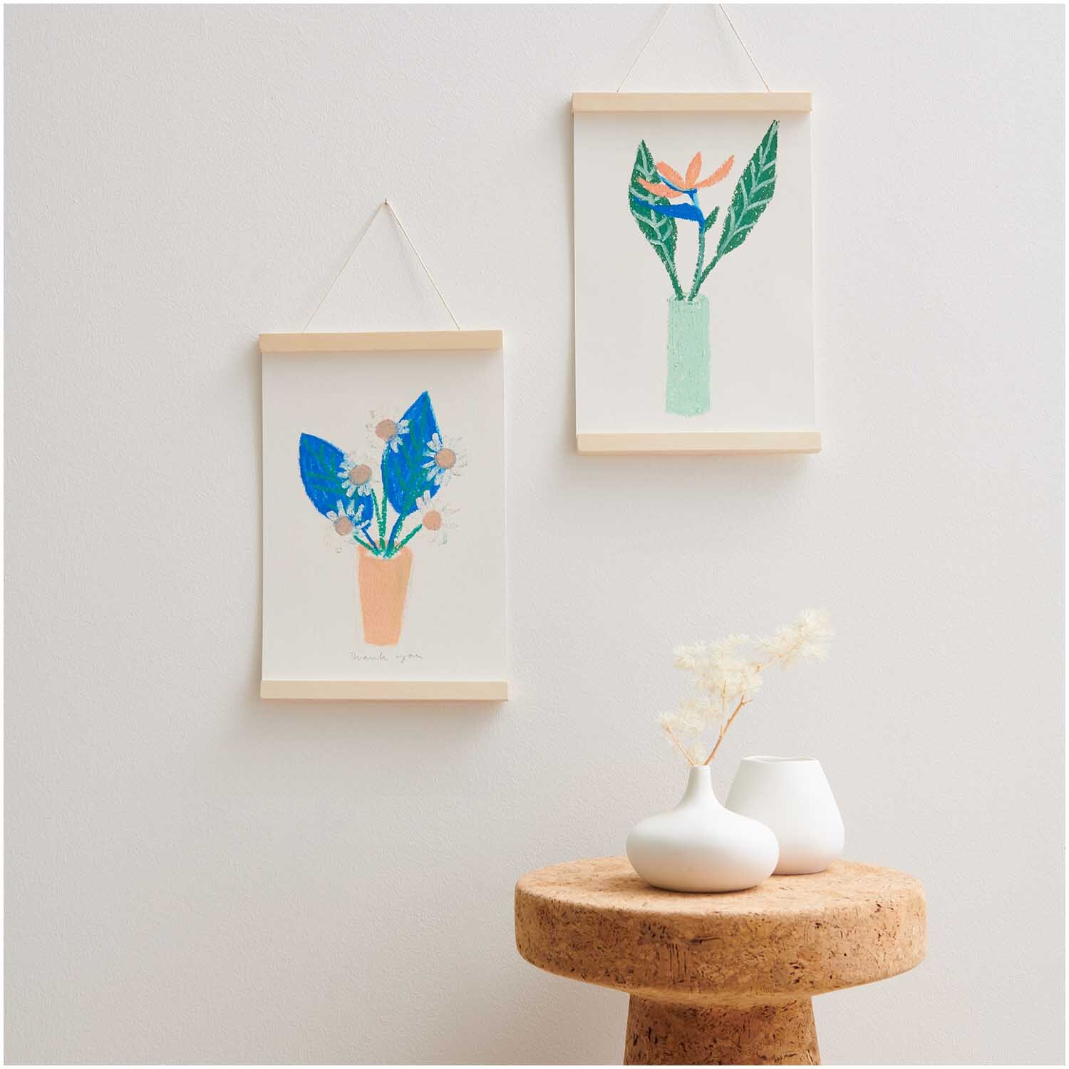 Rico Design neoonvärvides pehmed õlipastellid – 12 värvi komplekt"