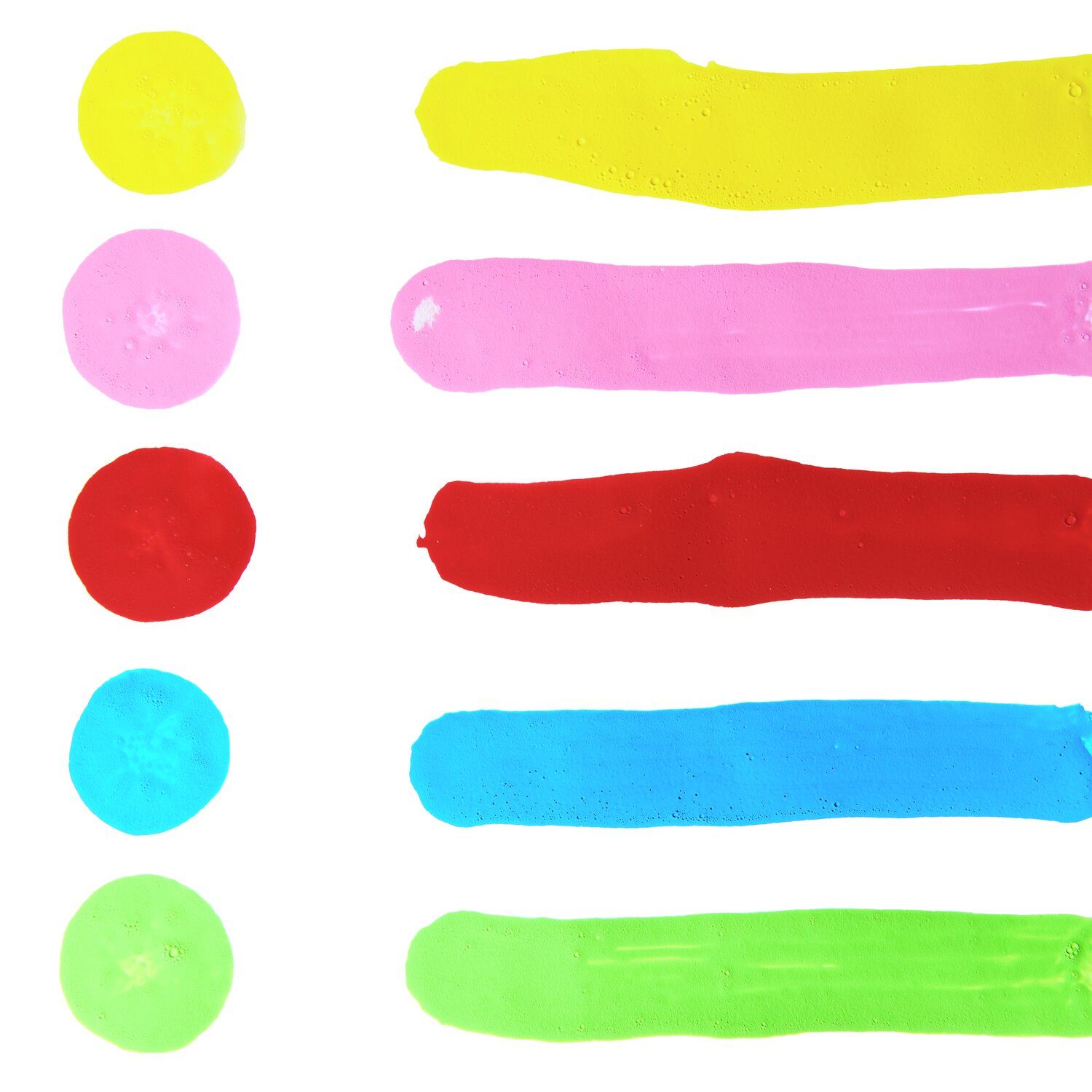 Laste vahtmarkerid ja akrüülmarkerite komplekt vikerkaarevärvides