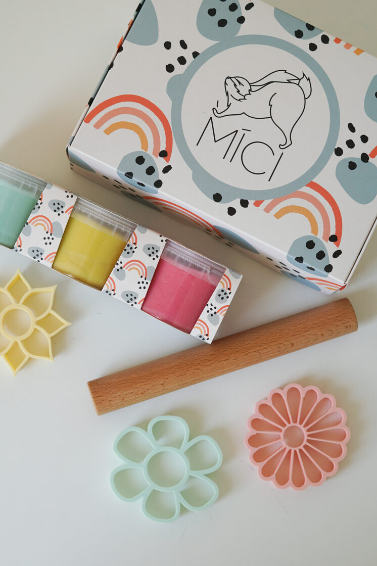 Looduslik, naturaalne ja ohutu MICI plastiliin ning voolimismass lastele