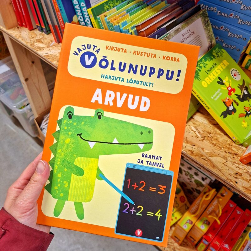 Interaktiivse tahvliga tegelusraamat "Vajuta võlunuppu! Arvud"