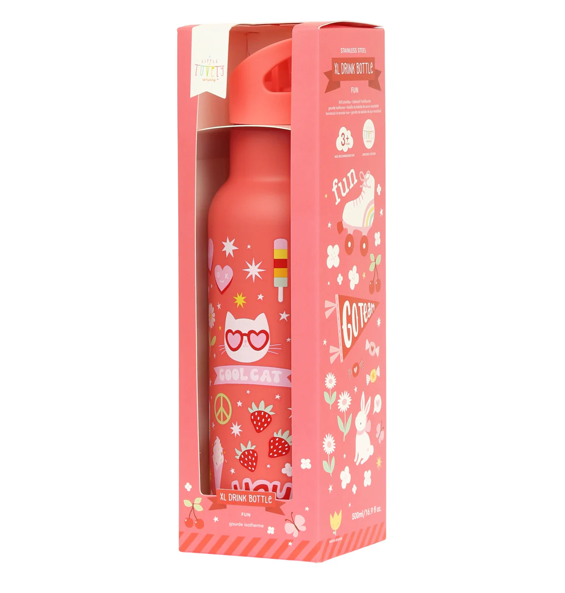 XL 500ml suuruses A Little Lovely Company termospudel joogipudel