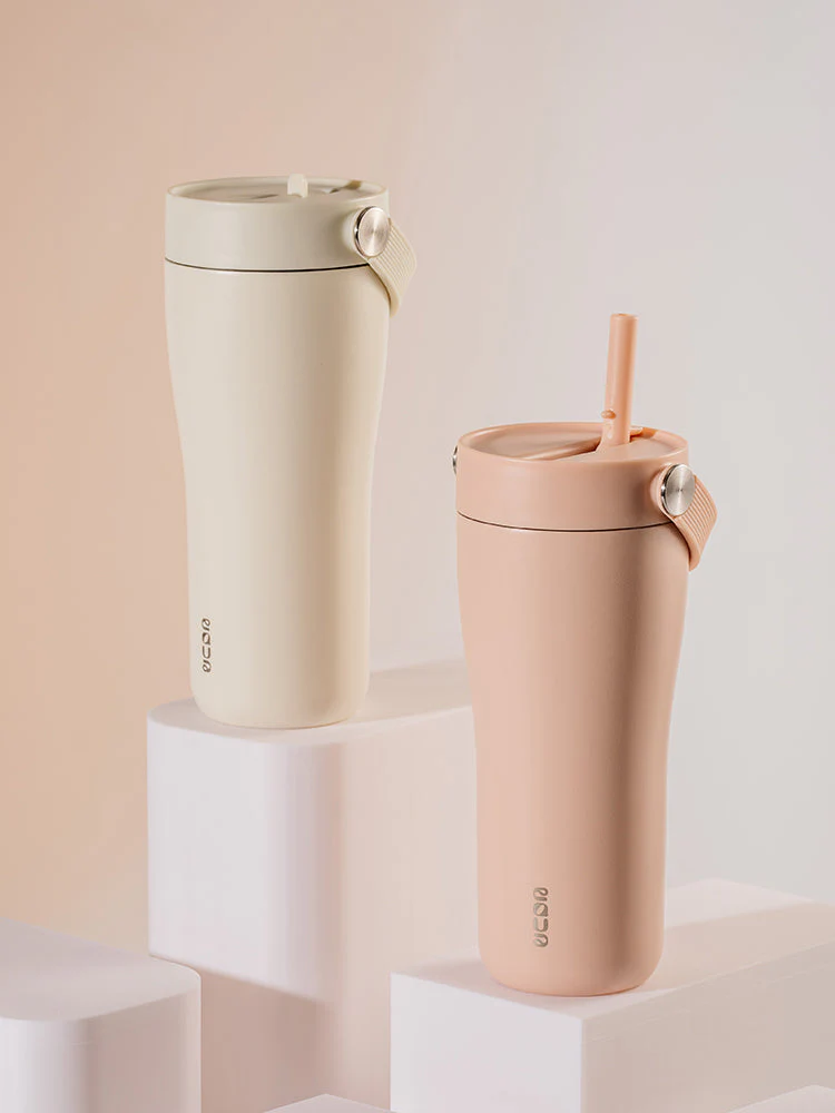 EQUA roostevabast terasest termospudel Carry Cup kõrrega ja puhastusharjaga